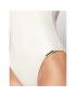 Calvin Klein Swimwear Бански костюм Core Essentials KW0KW01540 Бял - Pepit.bg