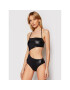 Calvin Klein Swimwear Бански костюм Cut Out KW0KW01265 Черен - Pepit.bg