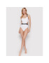 Calvin Klein Swimwear Бански костюм Cut Out KW0KW01653 Бял - Pepit.bg