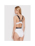 Calvin Klein Swimwear Бански костюм Cut Out KW0KW01653 Бял - Pepit.bg