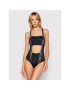 Calvin Klein Swimwear Бански костюм Onhe Piece KW0KW01340 Черен - Pepit.bg