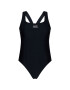 Calvin Klein Swimwear Бански костюм Open Back KW0KW01333 Черен - Pepit.bg