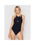 Calvin Klein Swimwear Бански костюм Racer KW0KW01338 Черен - Pepit.bg