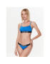 Calvin Klein Swimwear Горнище на бански KW0KW01965 Син - Pepit.bg