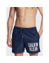 Calvin Klein Swimwear Плувни шорти KM0KM00794 Тъмносин Regular Fit - Pepit.bg