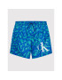 Calvin Klein Swimwear Плувни шорти KV0KV00008 Син Regular Fit - Pepit.bg