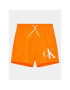 Calvin Klein Swimwear Плувни шорти KV0KV00023 Оранжев Regular Fit - Pepit.bg