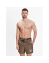 Calvin Klein Swimwear Плувни шорти Medium Double Wb KM0KM00798 Каки Regular Fit - Pepit.bg