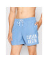 Calvin Klein Swimwear Плувни шорти Medium Drawstring KM0KM00701 Син Regular Fit - Pepit.bg