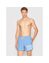 Calvin Klein Swimwear Плувни шорти Medium Drawstring KM0KM00701 Син Regular Fit - Pepit.bg