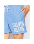 Calvin Klein Swimwear Плувни шорти Medium Drawstring KM0KM00701 Син Regular Fit - Pepit.bg