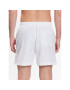 Calvin Klein Swimwear Плувни шорти Medium Drawstring KM0KM00819 Бял Regular Fit - Pepit.bg