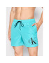 Calvin Klein Swimwear Плувни шорти Medium KM0KM00708 Син Regular Fit - Pepit.bg