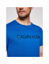 Calvin Klein Swimwear Тишърт Crew Tee KM0KM00605 Тъмносин Regular Fit - Pepit.bg