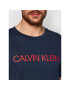 Calvin Klein Swimwear Тишърт Crew Tee KM0KM00605 Тъмносин Relaxed Fit - Pepit.bg