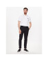 Calvin Klein Тениска с яка и копчета K10K110596 Бял Slim Fit - Pepit.bg