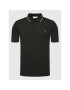 Calvin Klein Тениска с яка и копчета Pique Tipping K10K108728 Черен Slim Fit - Pepit.bg