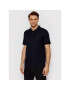 Calvin Klein Тениска с яка и копчета Refined Pique Chest K10K102964 Тъмносин Regular Fit - Pepit.bg