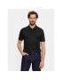 Calvin Klein Тениска с яка и копчета Smooth Cotton Slim Polo K10K111657 Черен Regular Fit - Pepit.bg