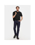 Calvin Klein Тениска с яка и копчета Smooth Cotton Slim Polo K10K111657 Черен Regular Fit - Pepit.bg