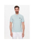 Calvin Klein Тениска с яка и копчета Stretch Pique Tipping Slim Polo K10K110596 Син Slim Fit - Pepit.bg