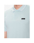 Calvin Klein Тениска с яка и копчета Stretch Pique Tipping Slim Polo K10K110596 Син Slim Fit - Pepit.bg