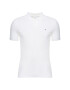 Calvin Klein Тениска с яка и копчета Refined Pique Chest Logo K10K02964 Бял Slim Fit - Pepit.bg