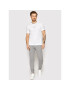 Calvin Klein Тишърт Center Logo K10K107845 Бял Regular Fit - Pepit.bg