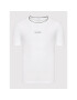 Calvin Klein Тишърт Center Logo K10K107845 Бял Regular Fit - Pepit.bg