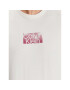 Calvin Klein Тишърт Cloud Logo K10K111119 Бял Regular Fit - Pepit.bg