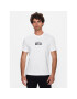 Calvin Klein Тишърт Cloud Logo K10K111119 Бял Regular Fit - Pepit.bg