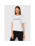 Calvin Klein Тишърт Core Logo K20K203282 Бял Regular Fit - Pepit.bg