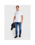 Calvin Klein Тишърт Distorted K10K110113 Бял Regular Fit - Pepit.bg