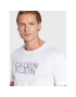 Calvin Klein Тишърт Distorted K10K110113 Бял Regular Fit - Pepit.bg