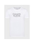 Calvin Klein Тишърт Distorted K10K110113 Бял Regular Fit - Pepit.bg