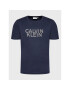 Calvin Klein Тишърт Distorted K10K110113 Тъмносин Regular Fit - Pepit.bg