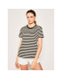 Calvin Klein Тишърт Embroidered Logo Stripe K20K201984 Черен Regular Fit - Pepit.bg