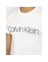 Calvin Klein Тишърт Front Logo K10K104063 Бял Regular Fit - Pepit.bg