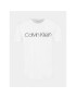 Calvin Klein Тишърт Front Logo K10K104063 Бял Regular Fit - Pepit.bg