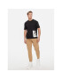 Calvin Klein Тишърт Horizon K10K111836 Черен Regular Fit - Pepit.bg