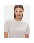 Calvin Klein Тишърт Metallic Micro Logo T Shirt K20K206967 Бежов Regular Fit - Pepit.bg