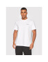 Calvin Klein Тишърт Micro Logo Interlock K10K109894 Бял Regular Fit - Pepit.bg