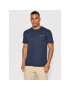 Calvin Klein Тишърт Micro Logo Interlock K10K109894 Тъмносин Regular Fit - Pepit.bg