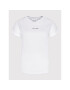 Calvin Klein Тишърт Micro Logo K20K203677 Бял Regular Fit - Pepit.bg