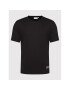 Calvin Klein Тишърт Mirrored Logo K10K108853 Черен Regular Fit - Pepit.bg
