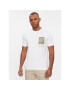 Calvin Klein Тишърт Overlay Box Logo T-Shirt K10K112402 Бял Regular Fit - Pepit.bg