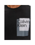 Calvin Klein Тишърт Overlay Logo K10K112402 Черен Regular Fit - Pepit.bg