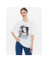 Calvin Klein Тишърт Photo Print Graphic K20K204995 Бял Relaxed Fit - Pepit.bg