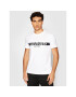 Calvin Klein Тишърт Reversed Chest Stripe K10K107124 Бял Regular Fit - Pepit.bg