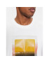 Calvin Klein Тишърт Sense Layer K10K112394 Бял Regular Fit - Pepit.bg
